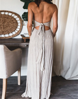 Beige Maxi Dress - Hesja