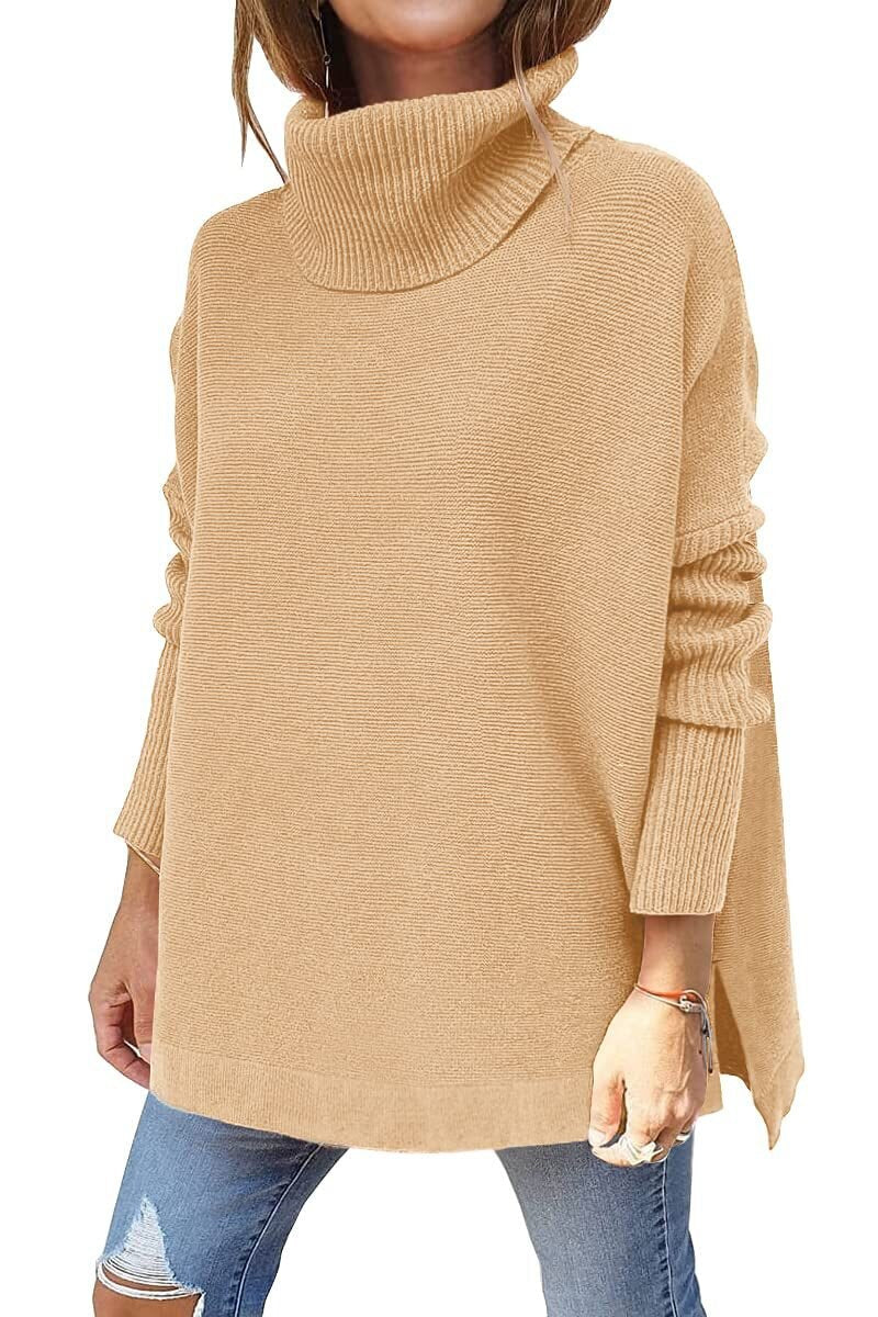 Bellatrix – Oversized Wool Roll Neck Jumper