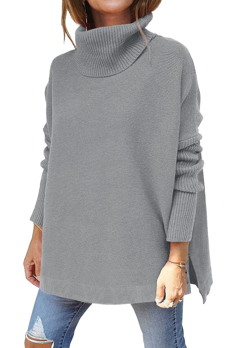 Bellatrix – Oversized Wool Roll Neck Jumper