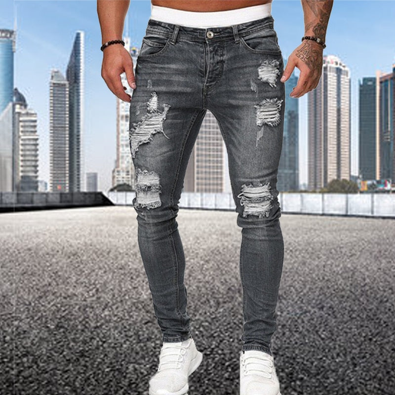 Benham - Stylish men's jeans with ripped details