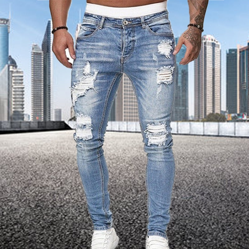 Benham - Stylish men's jeans with ripped details