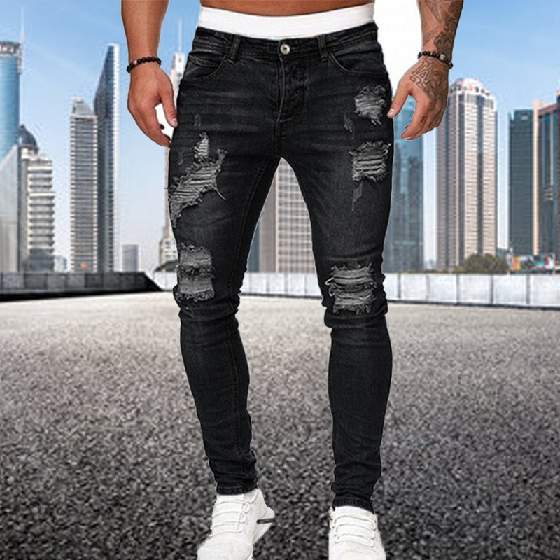 Benham - Stylish men's jeans with ripped details