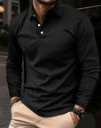 Benjamin – Long-Sleeved Polo Shirt