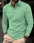 Benjamin – Long-Sleeved Polo Shirt