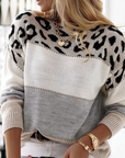 Benjamina – Leopard Print Jumper