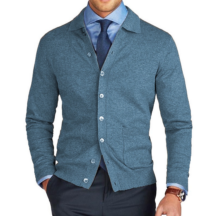 Benny – Classic Lapel Knitted Cardigan