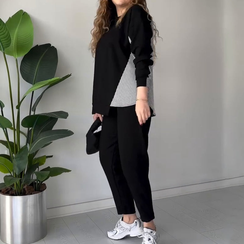 Bente - Colour Block Lounge 2-Piece Set