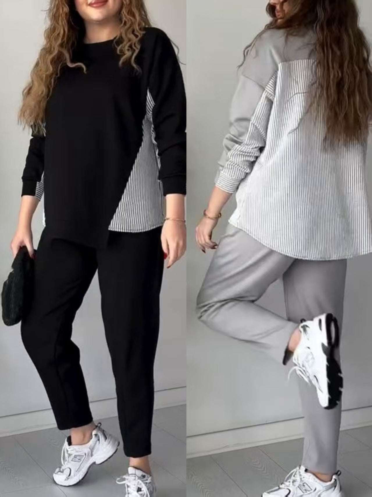 Bente - Colour Block Lounge 2-Piece Set