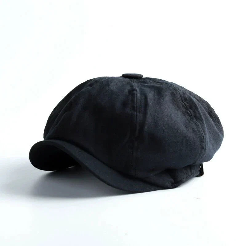 Beret Caps Octagonal Hat