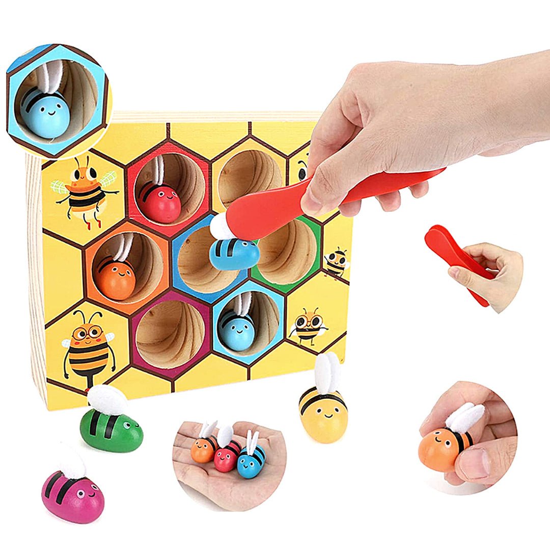 Best Seller: Bee Wooden Sorting Game – Style Maha