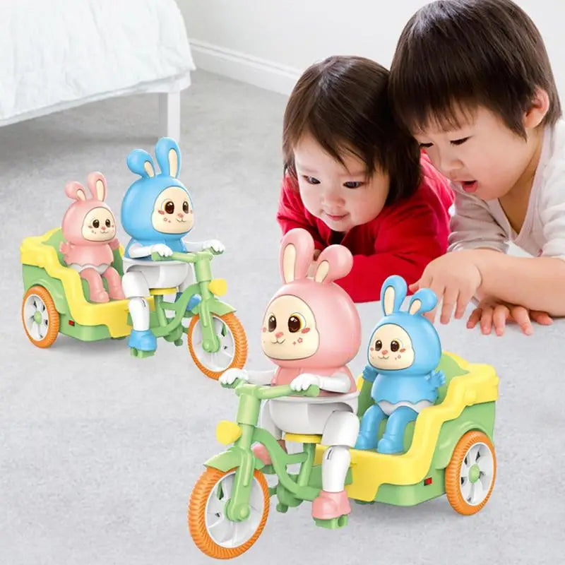 Bike Bunnies - Rabbit Party on Wheels - Bicycling Toy Bunnies