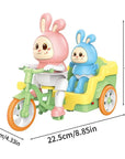 Bike Bunnies - Rabbit Party on Wheels - Bicycling Toy Bunnies