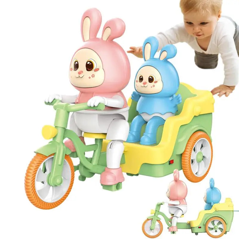 Bike Bunnies - Rabbit Party on Wheels - Bicycling Toy Bunnies