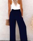 Birdie - Linen Wide Leg Trousers