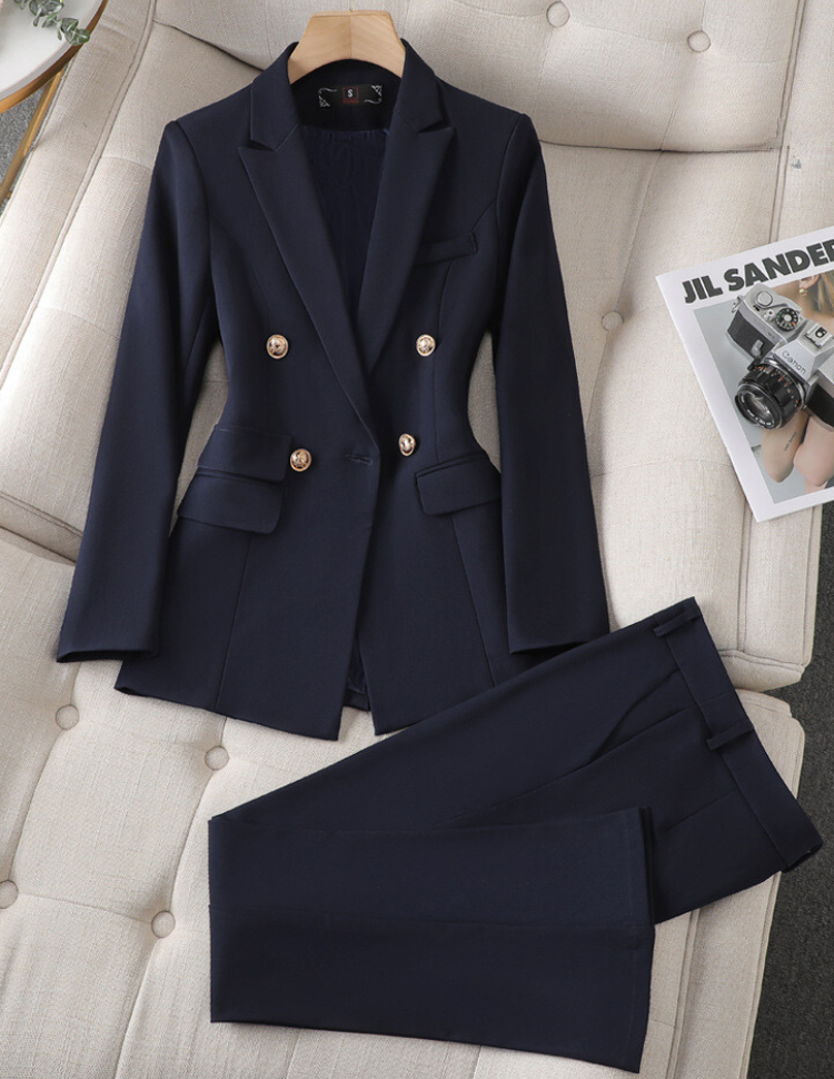 Blazer and Trouser Set for Women - Eline