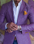Blazer with Pockets for Men - Purple