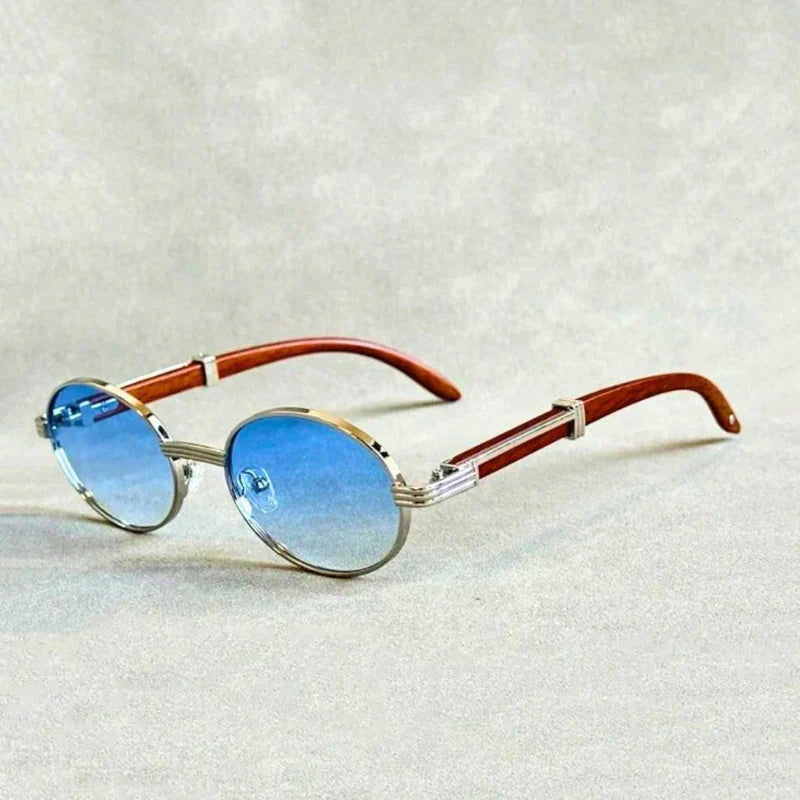 BlissGlow – Retro Series Wooden Sunglasses