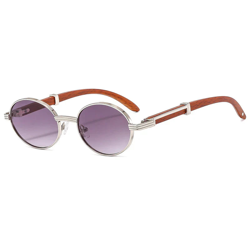 BlissGlow – Retro Series Wooden Sunglasses
