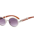 BlissGlow – Retro Series Wooden Sunglasses