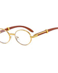 BlissGlow – Retro Series Wooden Sunglasses