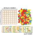 BlockMaster - Wooden Mosaic Puzzle for Children