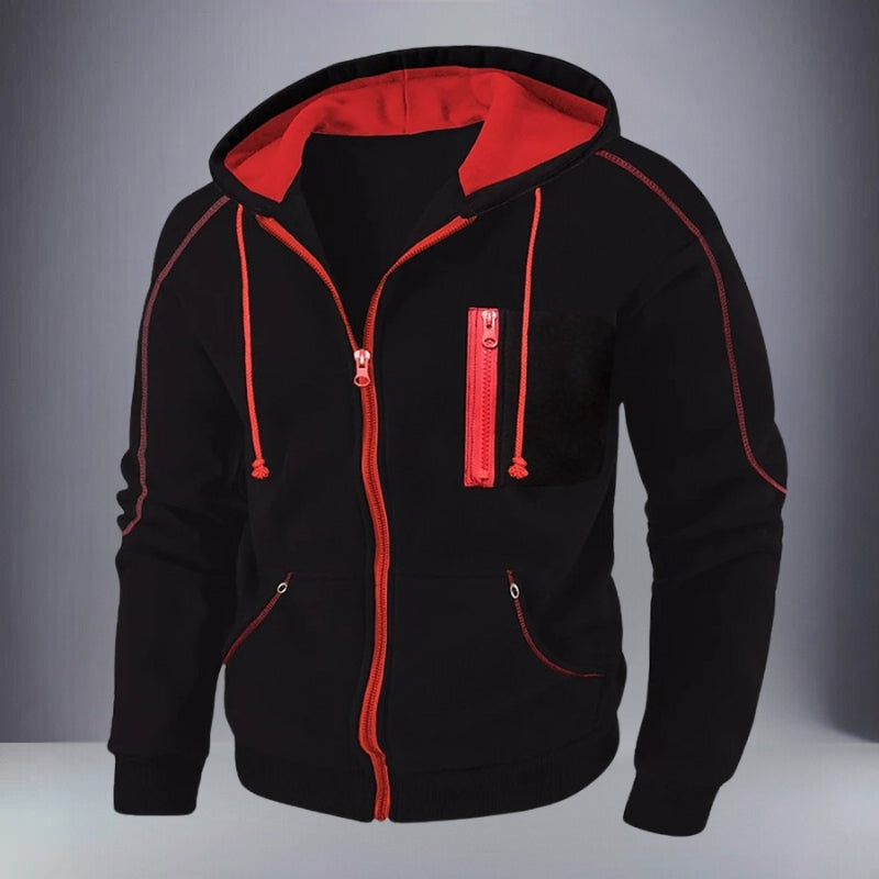 Boaz – Hooded Jacket with Full Zip