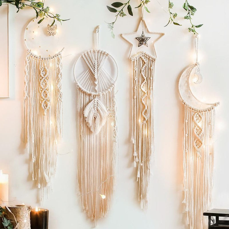 Bohemian Macramé Dreamcatcher | The cutest wall decoration