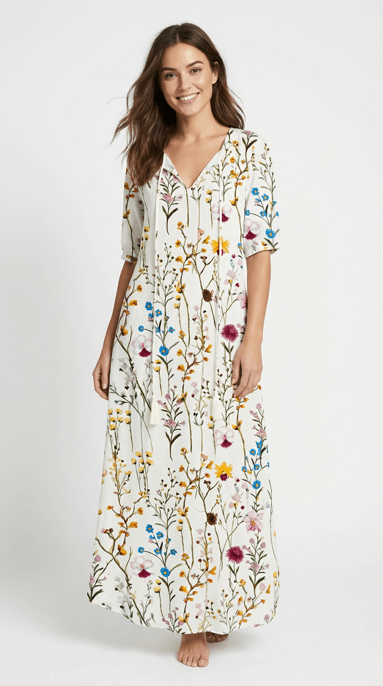 Elsie Boho Maxi Dress