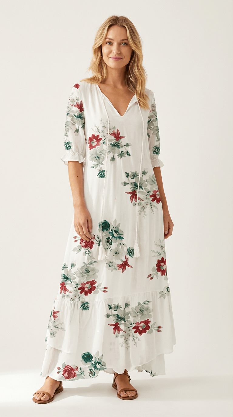 Elsie Boho Maxi Dress