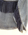 Boho Denim Jacket for Women - Piper