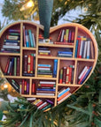 Book Lover's Heart Ornament