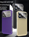 Borderless Large Window Cooling Phone Case