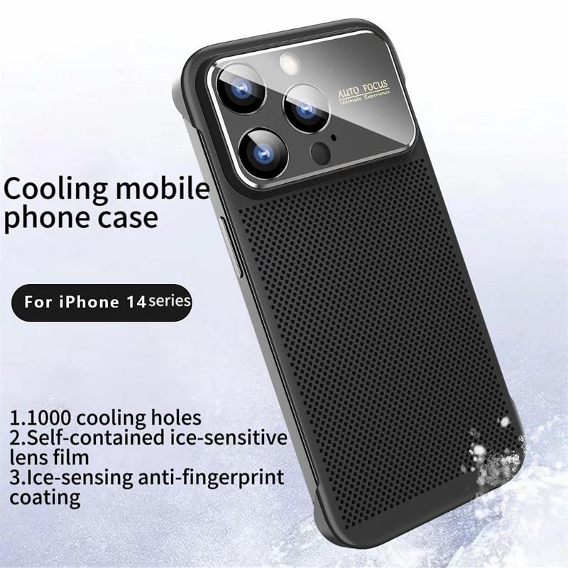 Borderless Large Window Cooling Phone Case