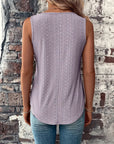 Boudicca - Eyelet Solid Tank Top