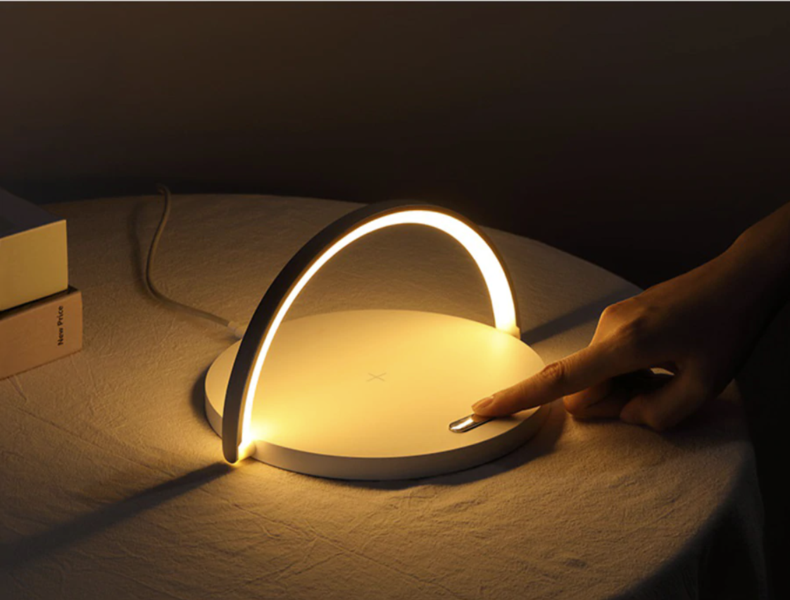 Bowlight Design | Atmospheric 3-in-1 Night Light with Wireless Charging
