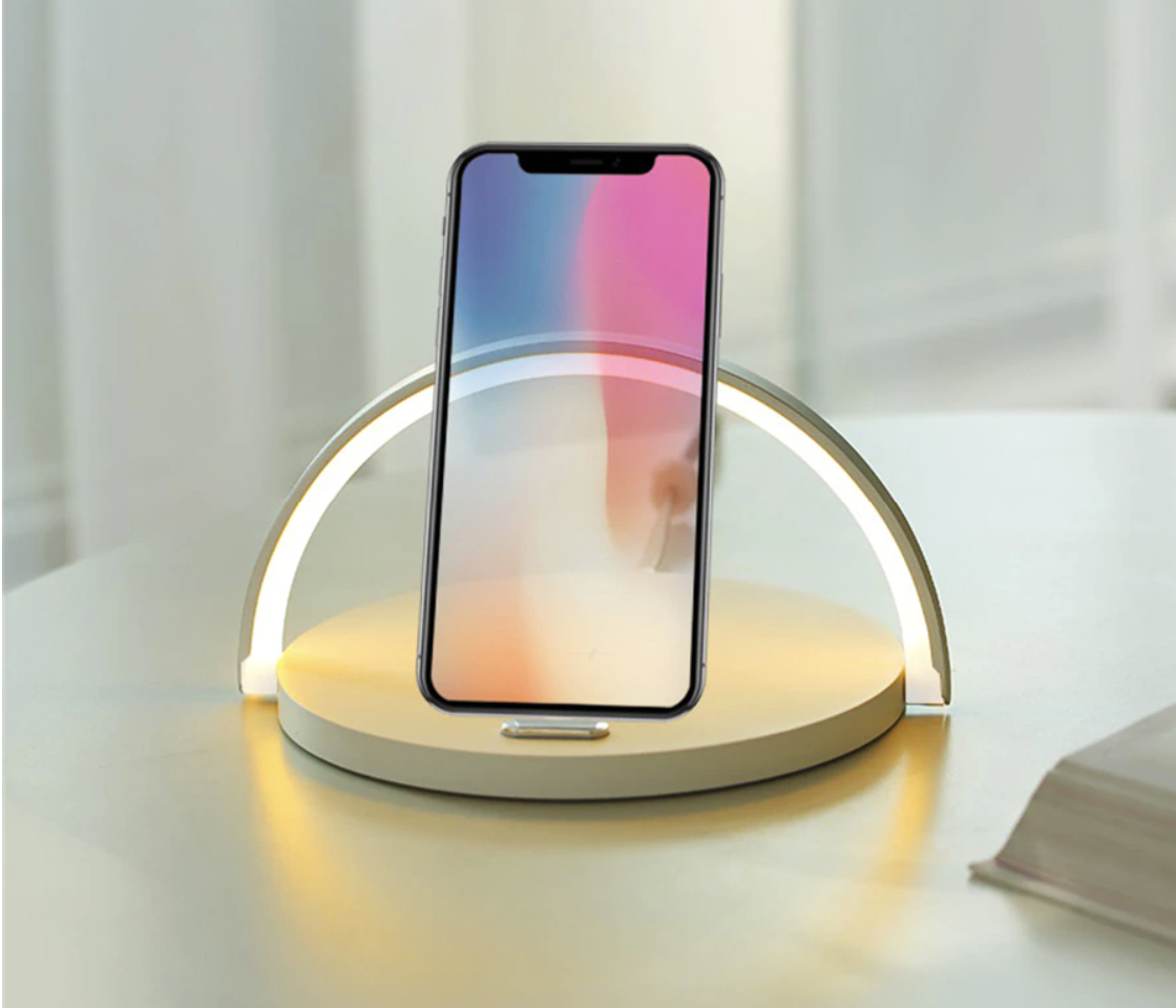 Bowlight Design | Atmospheric 3-in-1 Night Light with Wireless Charging