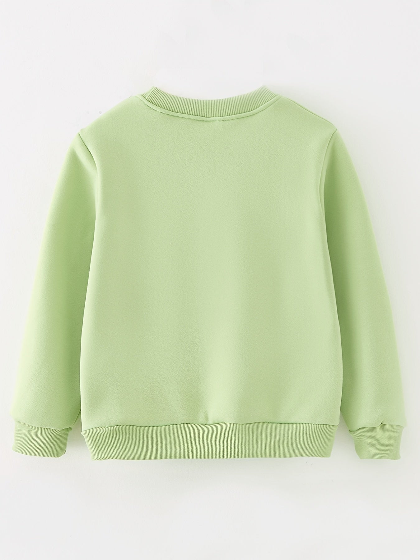 Boys' Casual Sweater with Long Sleeves and Graphic Pattern, Round Neck - Leandro