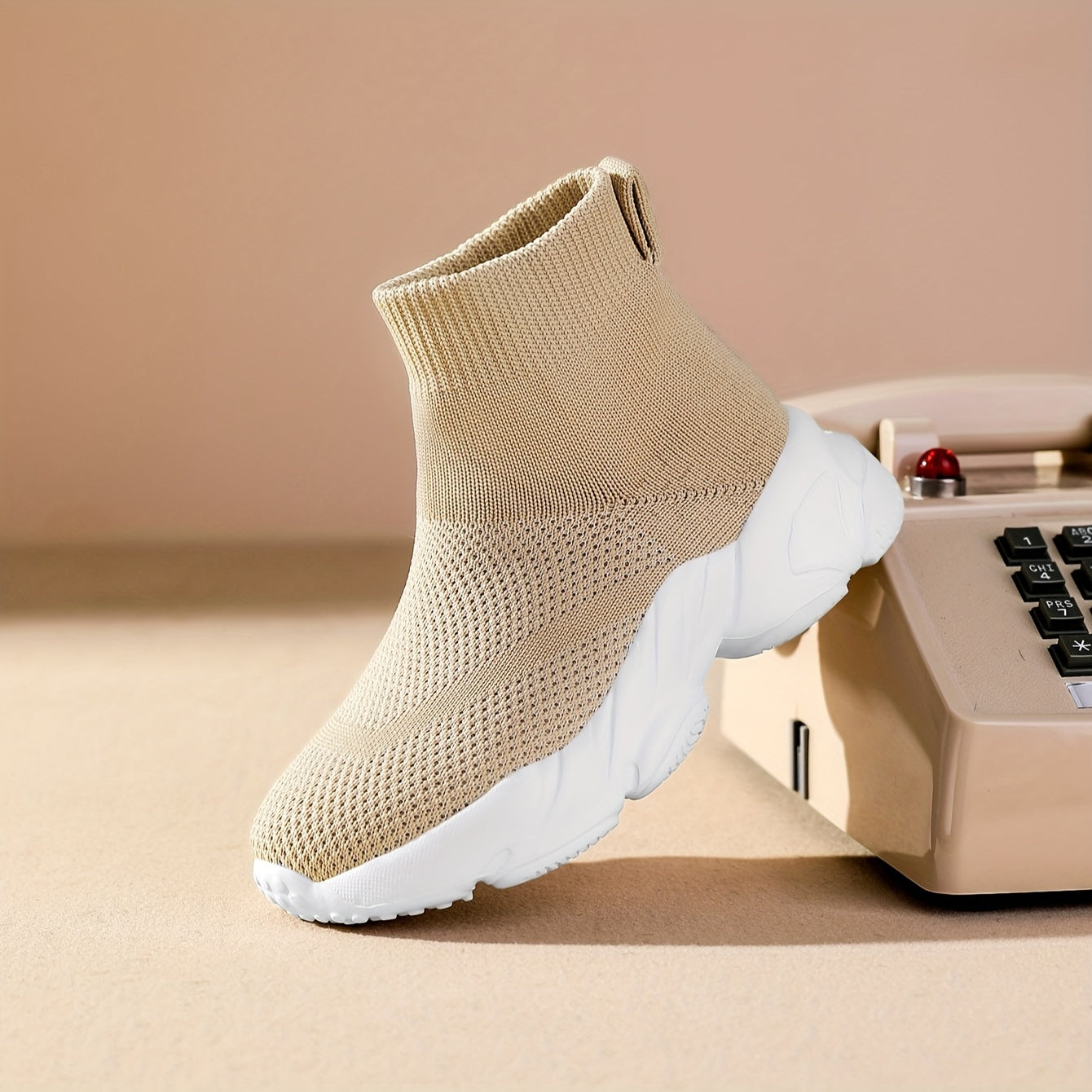 Boys' and Girls' Sock Shoes Woven Breathable Shoes - Lucky