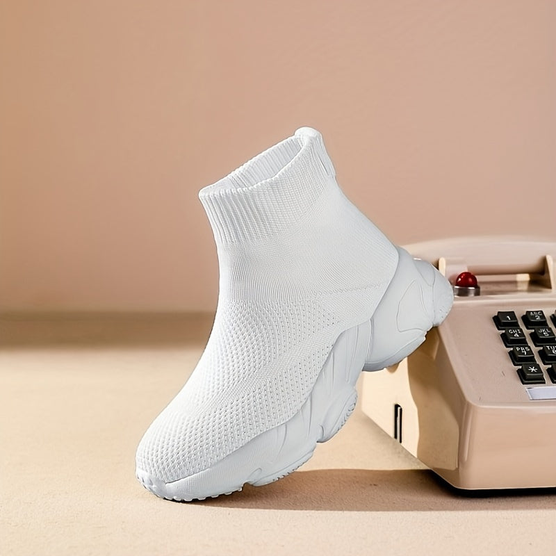 Boys' and Girls' Sock Shoes Woven Breathable Shoes - Lucky