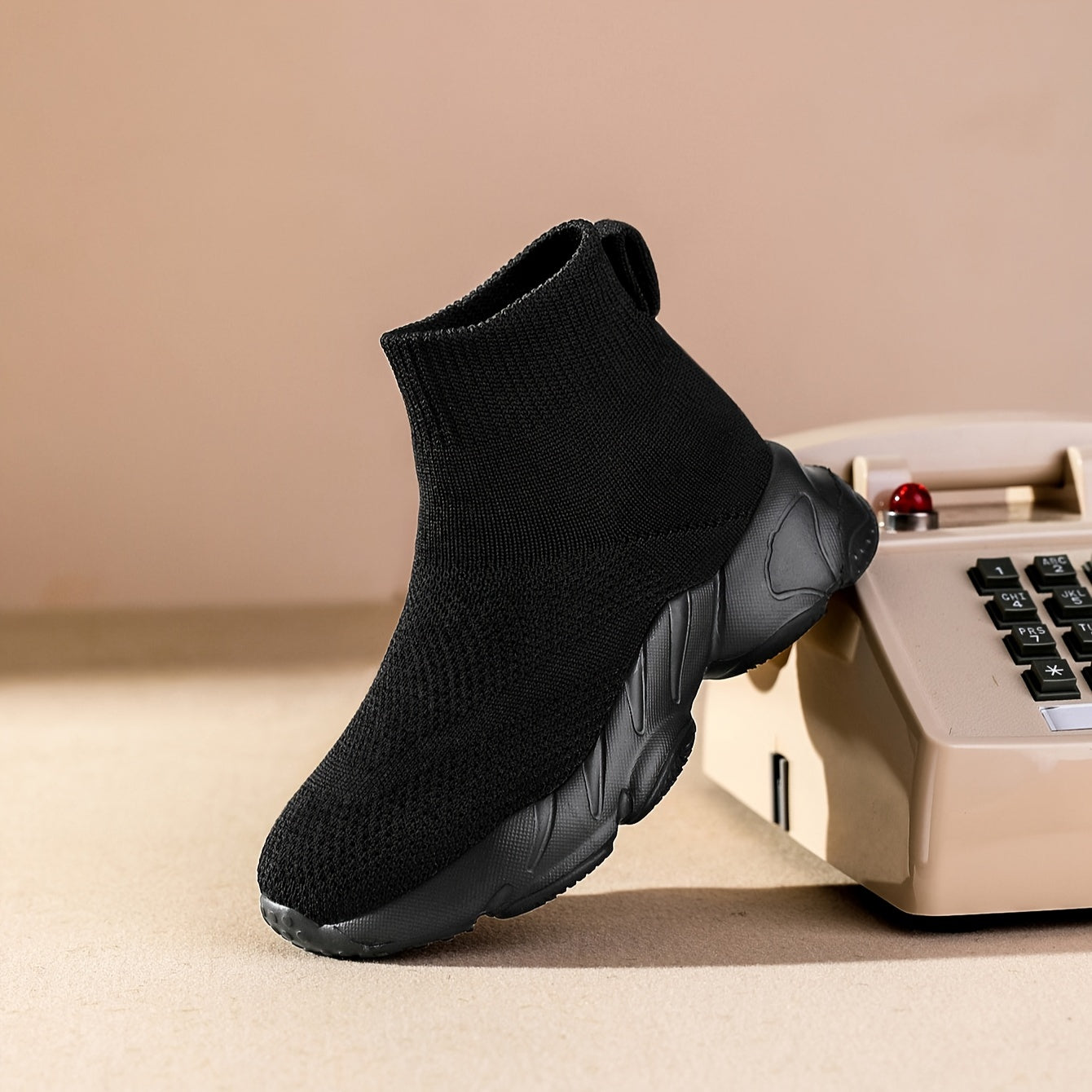 Boys' and Girls' Sock Shoes Woven Breathable Shoes - Lucky