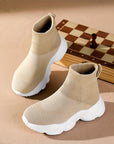 Boys' and Girls' Sock Shoes Woven Breathable Shoes - Lucky