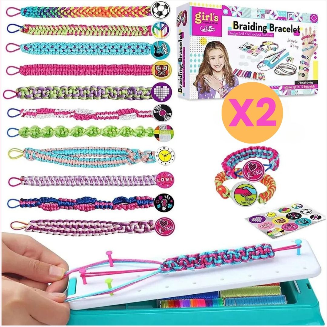 BraceletFun - Braid kit for children