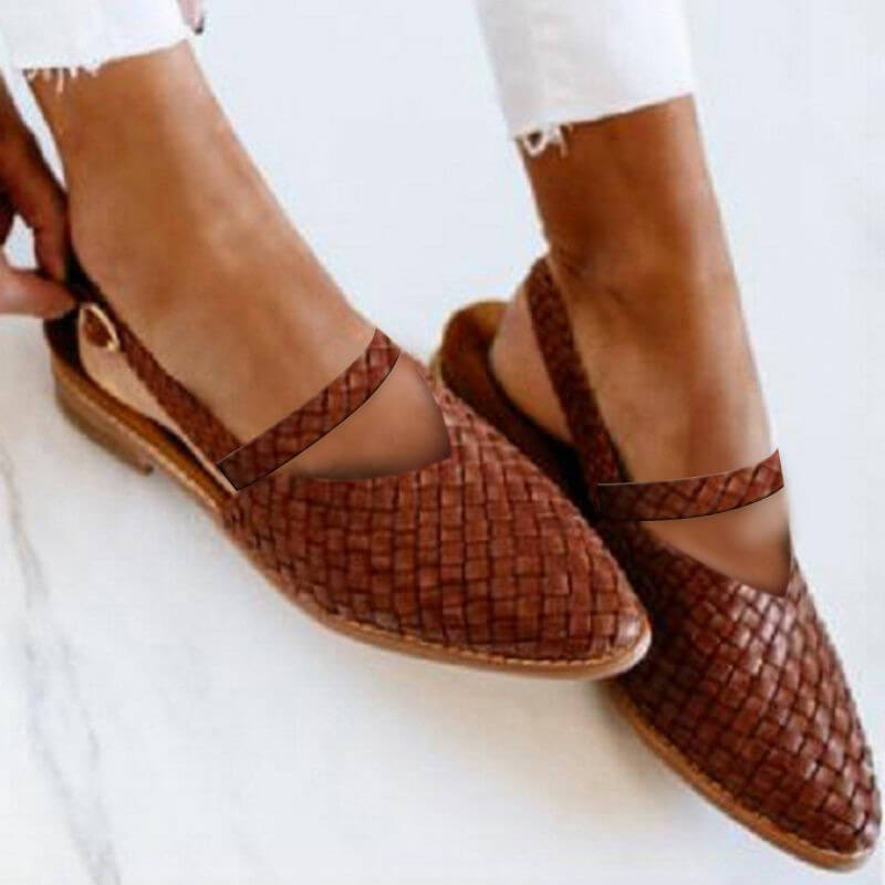 Braided Summer Women's Shoes - Laura