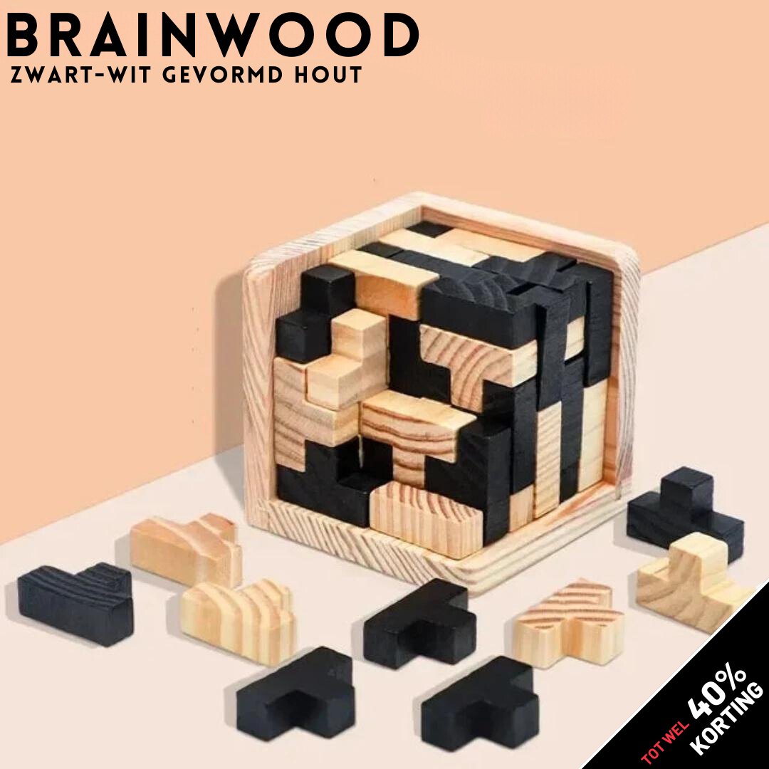 BrainWood - Wooden Balance Game