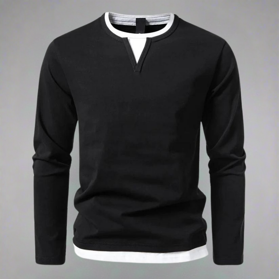 Brannock – Long Sleeve V-Neck Shirt