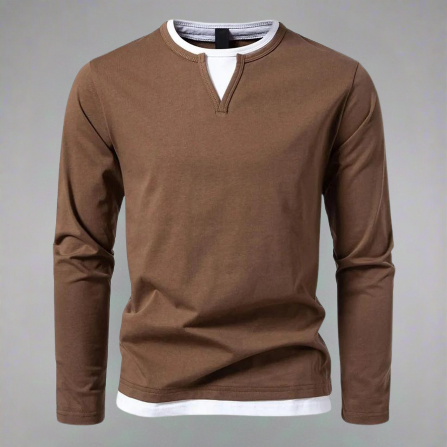 Brannock – Long Sleeve V-Neck Shirt