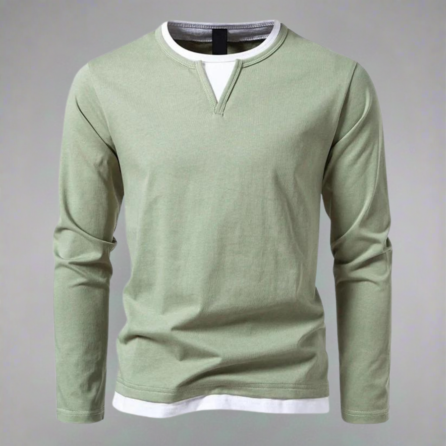 Brannock – Long Sleeve V-Neck Shirt