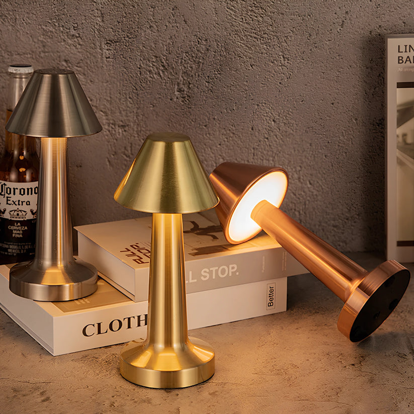 BrassGlow – Restaurant Bar Table Lamp