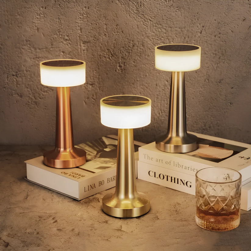 BrassGlow – Restaurant Bar Table Lamp