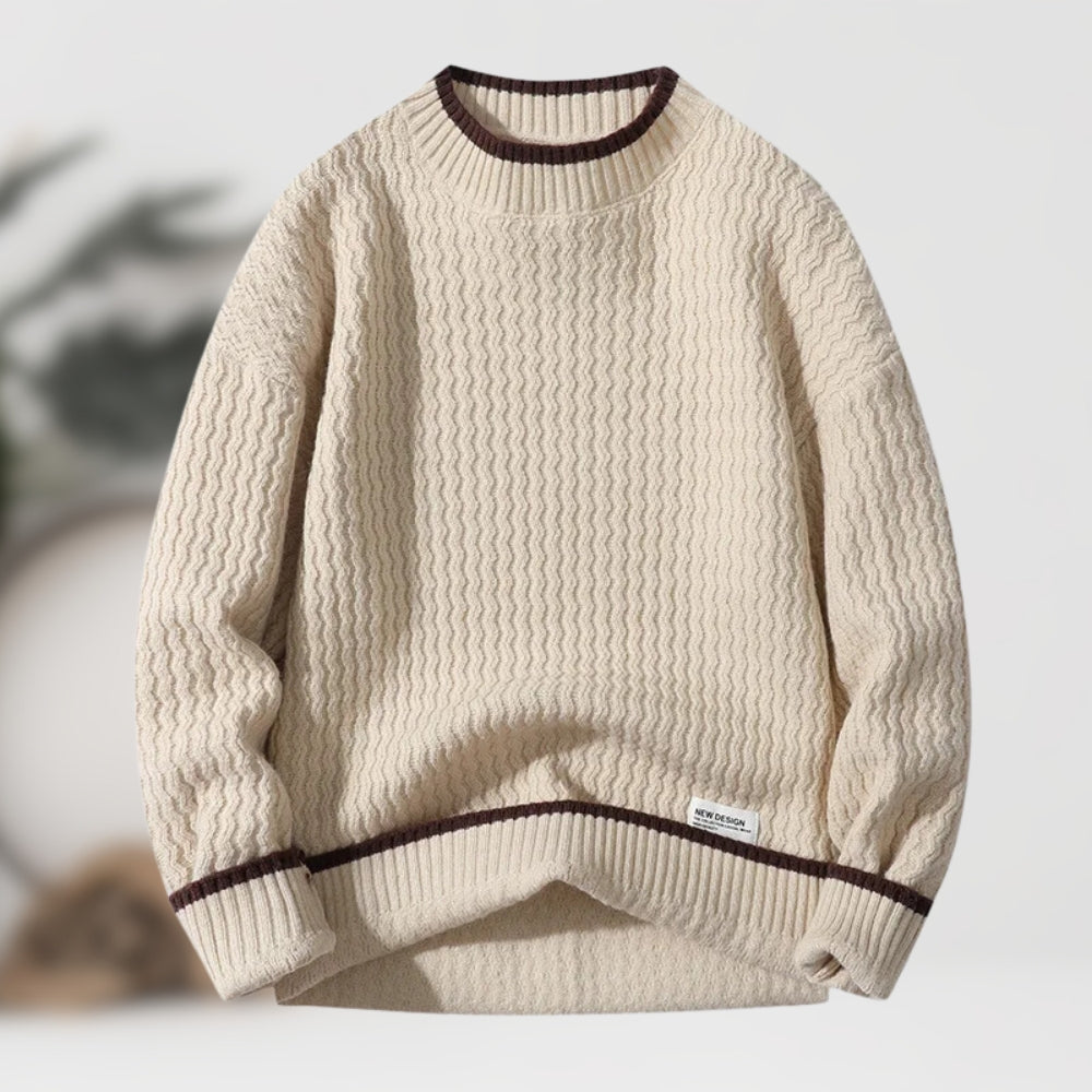 Brenton - Comfortable Knitted Sweater